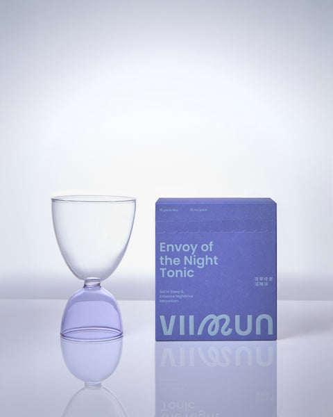好眠多一杯 Sleep + Drink Set 夜寧使者漢方滋補液與 MAMO Glass 組合